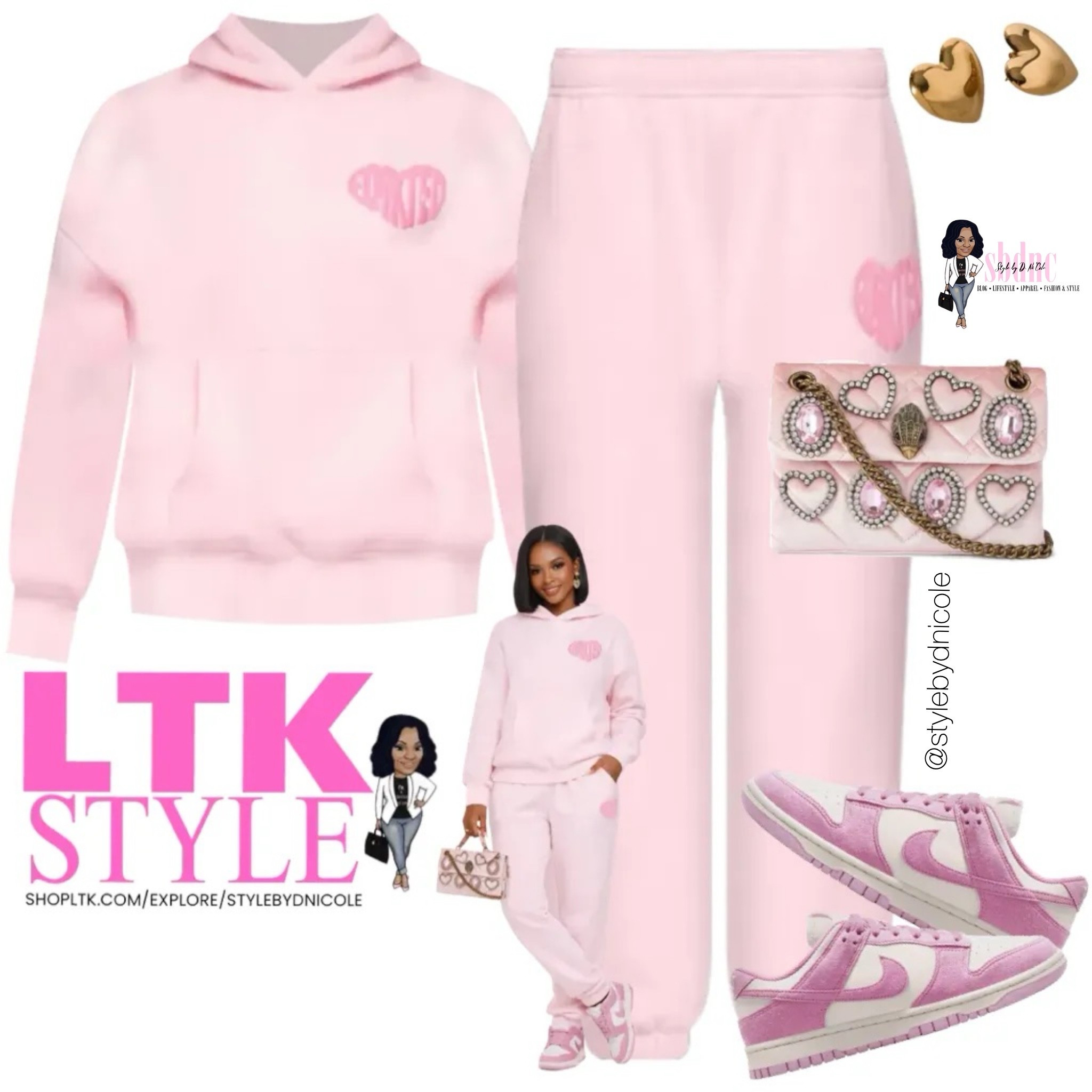 Fabulousity in pink and hearts! 

Available in sizes S-XL!

#LTKValentine #LTKMidsize #LTKdayinmylife