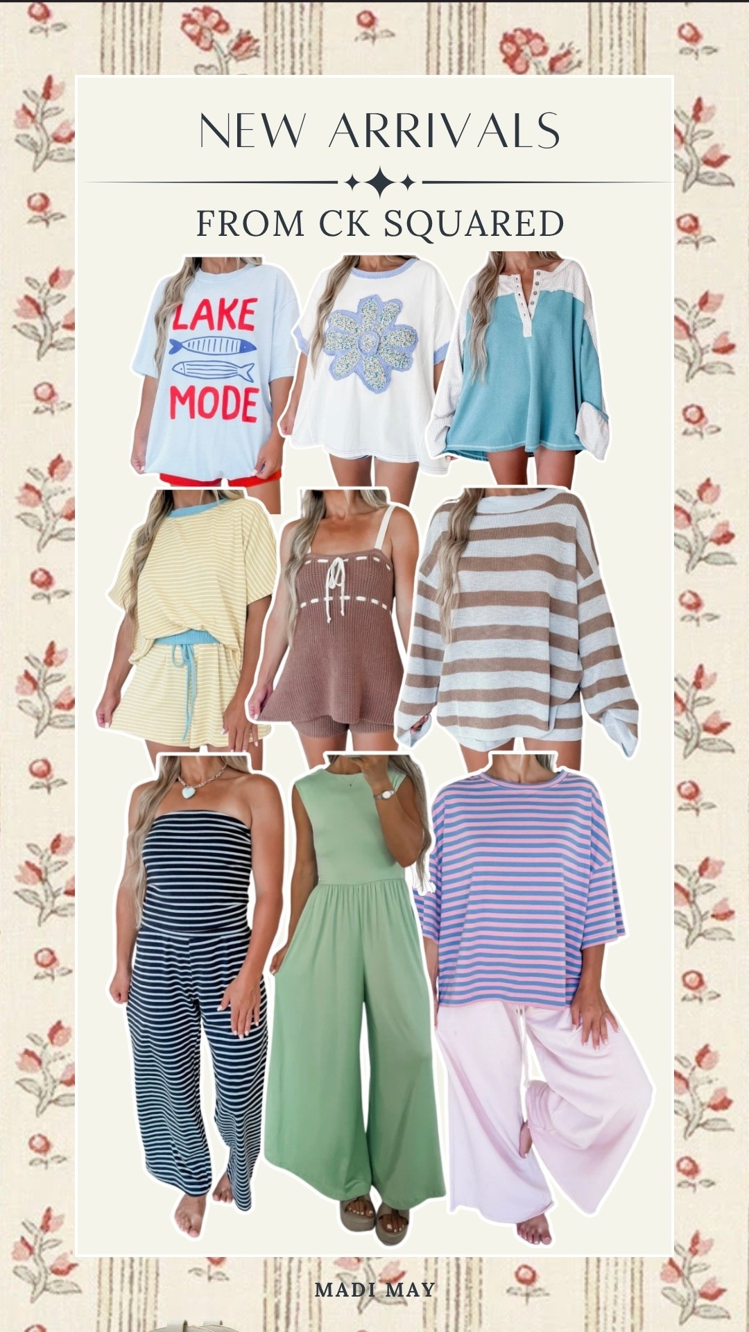 New arrivals from CK Squared 😍 use code ‘MADIMAY’

#LTKSaleAlert #LTKSeasonal #LTKootd
