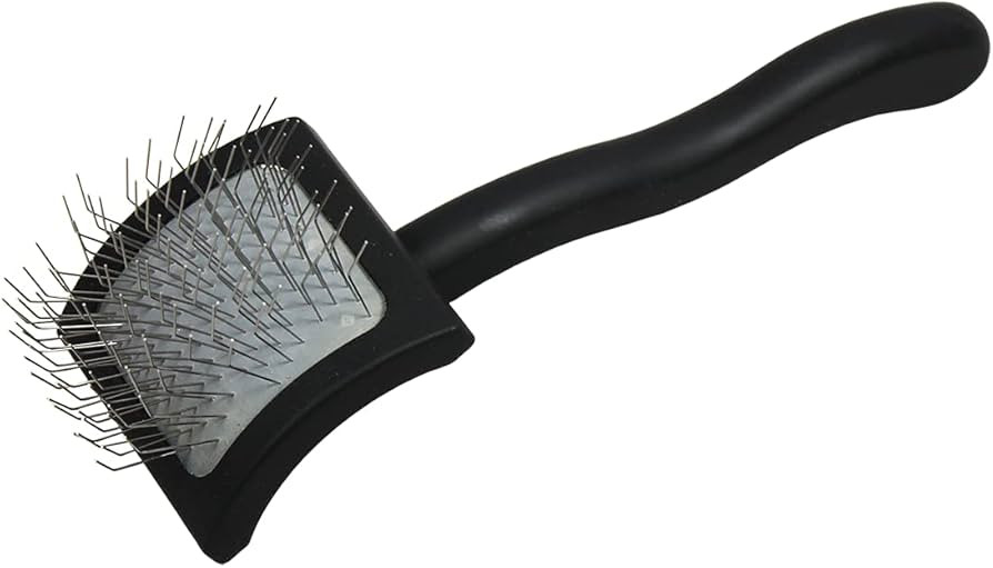 Amazon.com : Chris Christensen Big K Dog Slicker Brush, Groom Like a Professional, Fluff Detangle... | Amazon (US)