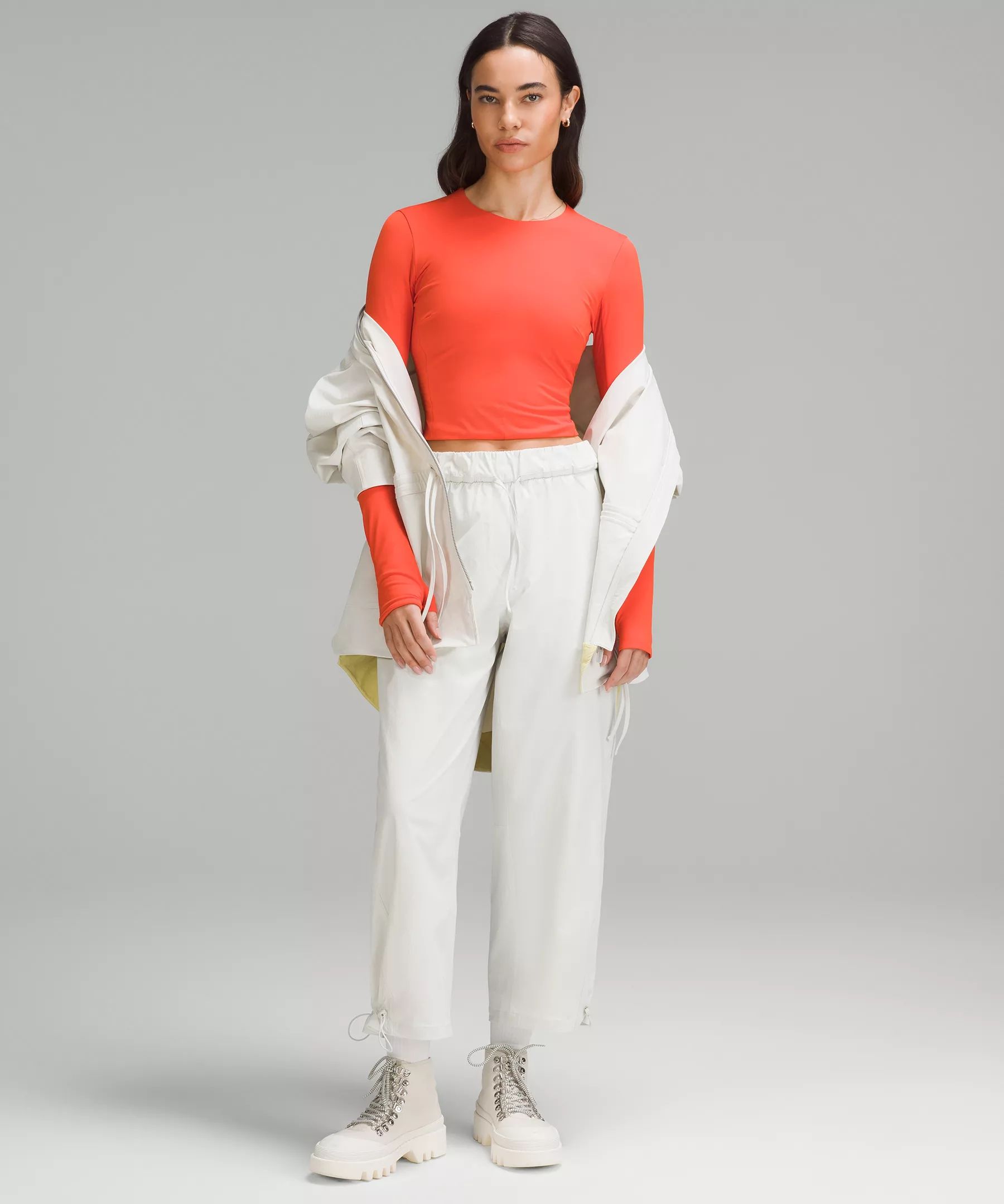 Tight-Fit Lined Long-Sleeve Shirt | Lululemon (US)