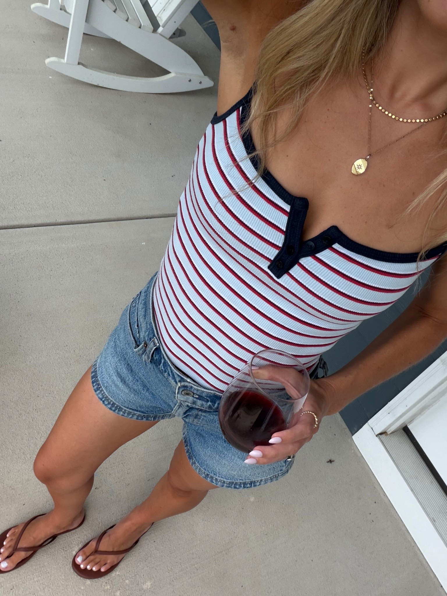 Saturday night cookout ootd — tank top and shorts are on sale bogo 50% off!!! Sandals are on sale too! 

#LTKSaleAlert #LTKgrwm #LTKootd