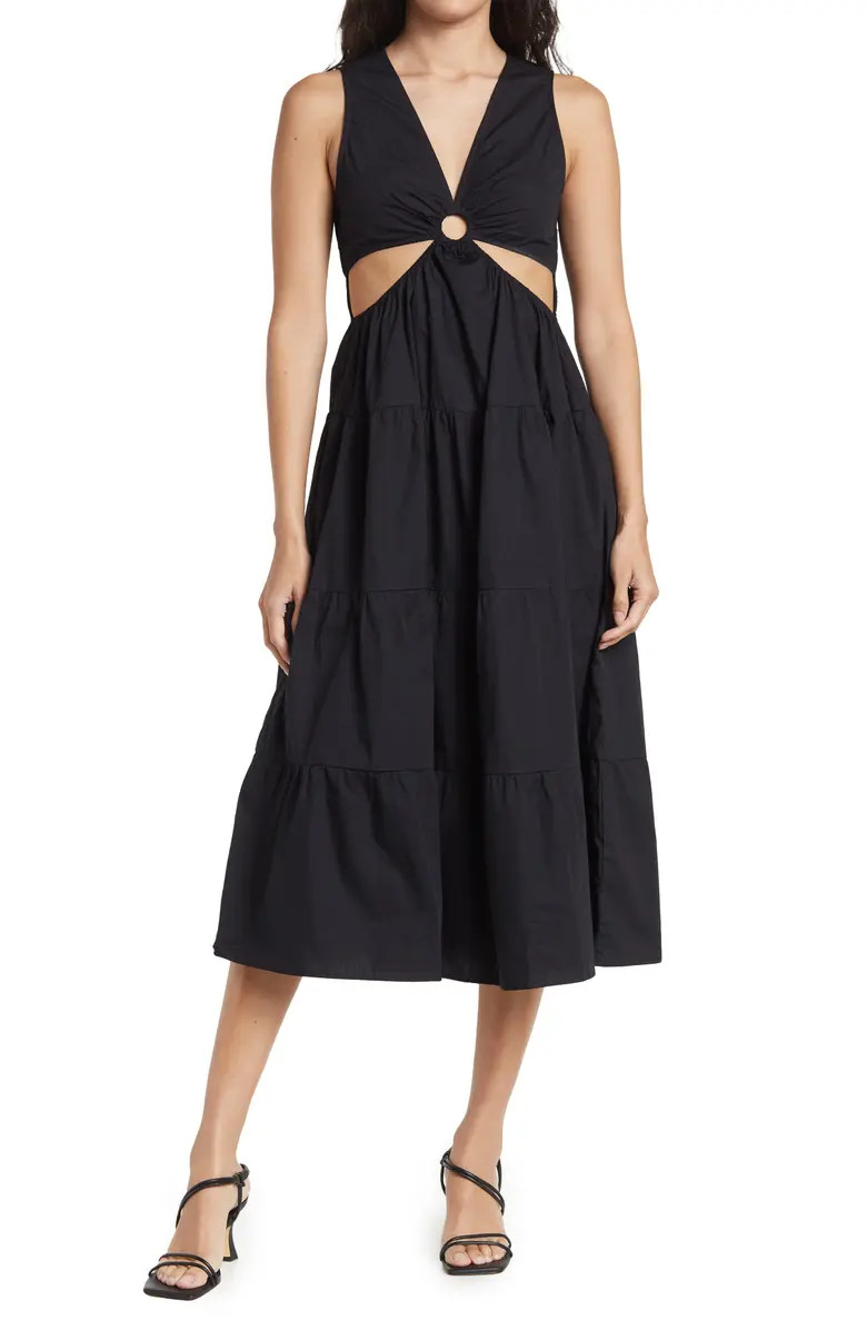 RDI Poplin Cut Out Dress | Nordstromrack | Nordstrom Rack