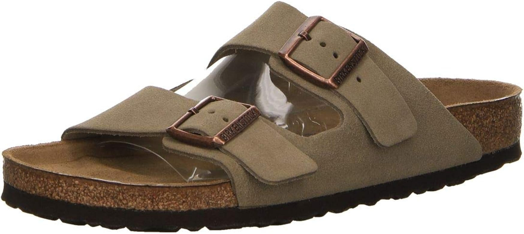 Birkenstock Unisex, Arizona Soft Footbed Sandal - Narrow Width | Amazon (US)