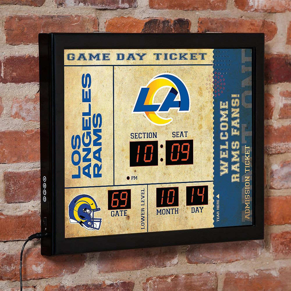 NFL Scoreboard Wall Clock & Bluetooth&reg; Speaker | Pottery Barn Teen