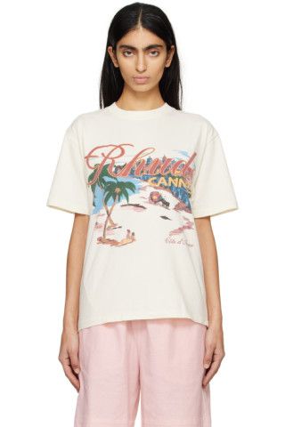 Off-White 'Cannes' Beach T-Shirt | SSENSE