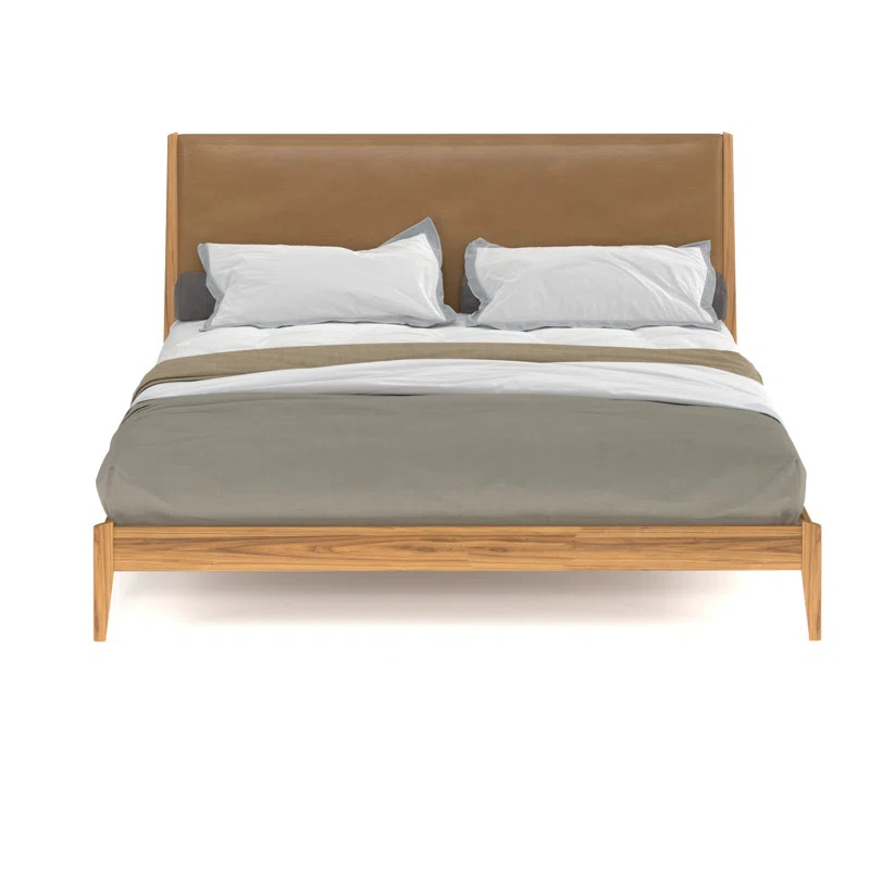 Garbo Vegan Leather Bed | Wayfair North America