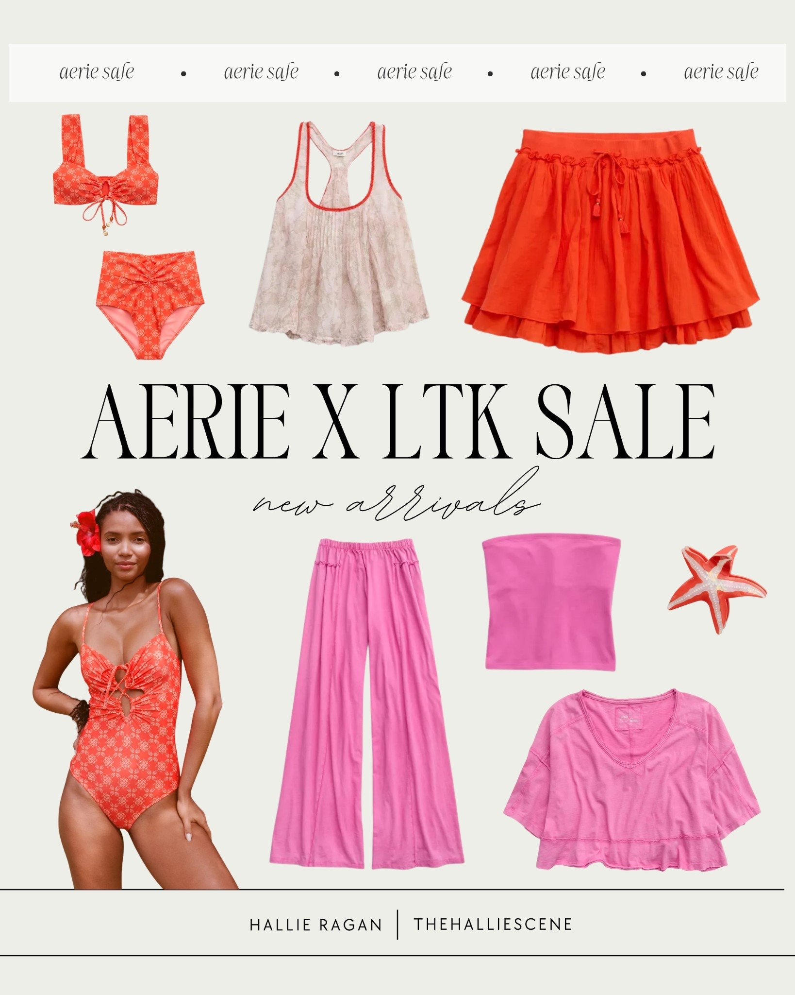 Aerie // ltk x aerie // sale // swim // beach // summer // bright clothes // pink // orange // one piece // two piece 

#LTKxAerie #LTKSaleAlert #LTKSeasonal