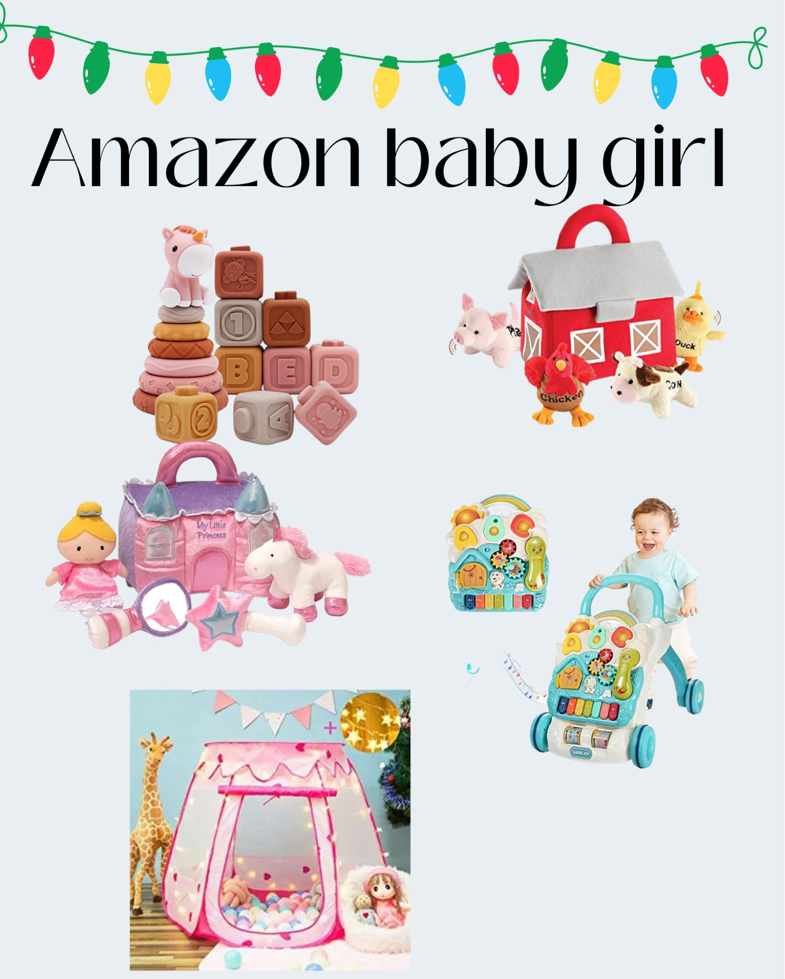 Amazon baby girl gifts

#LTKSeasonal #LTKHoliday #LTKGiftGuide
