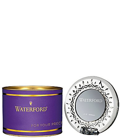 Waterford Giftology Lismore Round Mini Frame | Dillard's