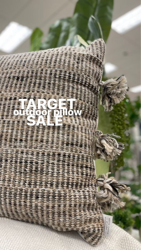 Target Outdoor Pillow Sale! Loving the details on this one!

#target

#LTKhome #LTKSeasonal #LTKsalealert