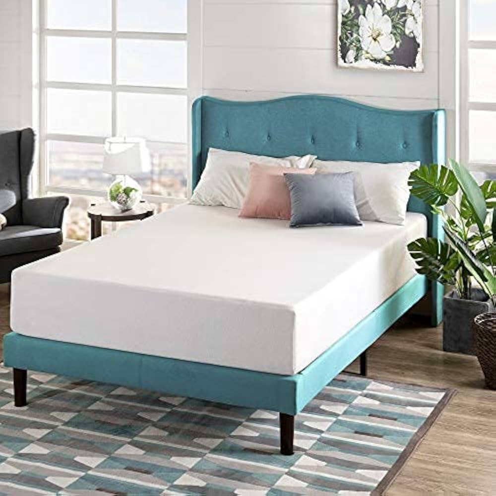 ZINUS 12 Inch Green Tea Memory Foam Mattress, Fiberglass Free, Patented Custom Contour Support, S... | Amazon (US)