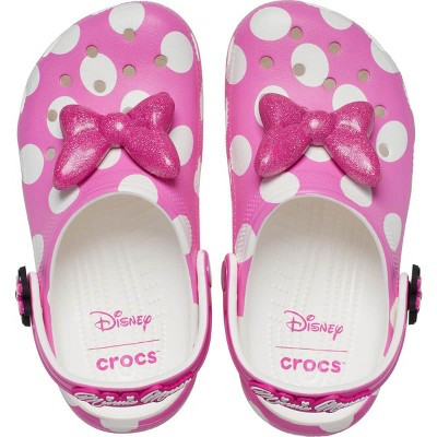 Crocs Kids Minnie Mouse Classic Clogs, Multi, J1 | Target
