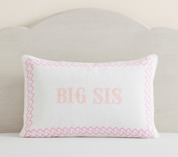 Big Sis Pillow Cover | Pottery Barn Kids