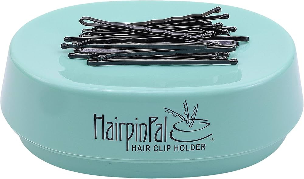 HairpinPal Magnetic Bobby Pin Holder - Easy Hair Clip and Pin Collector - Manage Hair Clips - Bar... | Amazon (US)