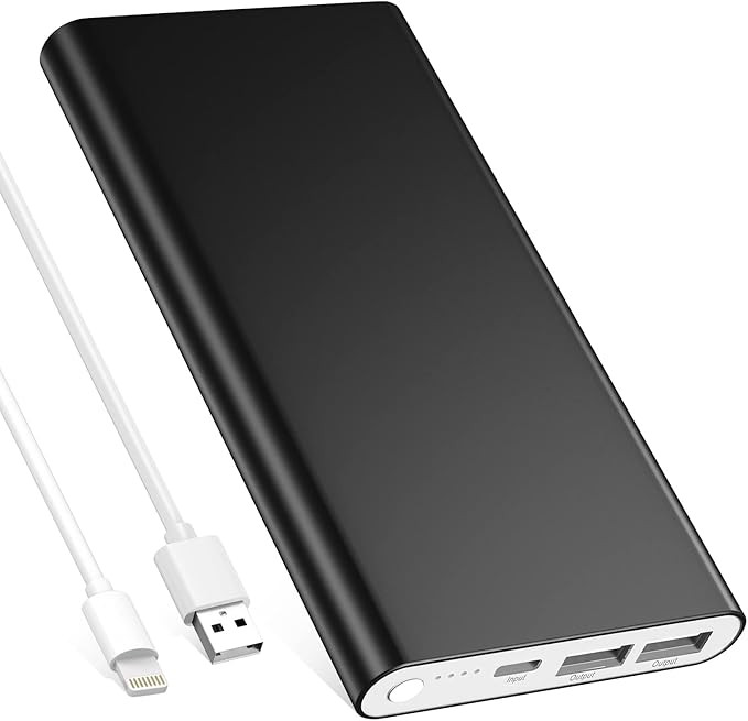EnergyCell Pilot 4GS Portable Charger,12000mAh Fast Charging Power Bank Dual 3A High-Speed Output... | Amazon (US)