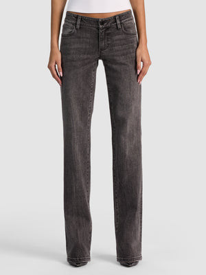 Damon Cigarette Jean - Georgia Vintage Black | Alice + Olivia