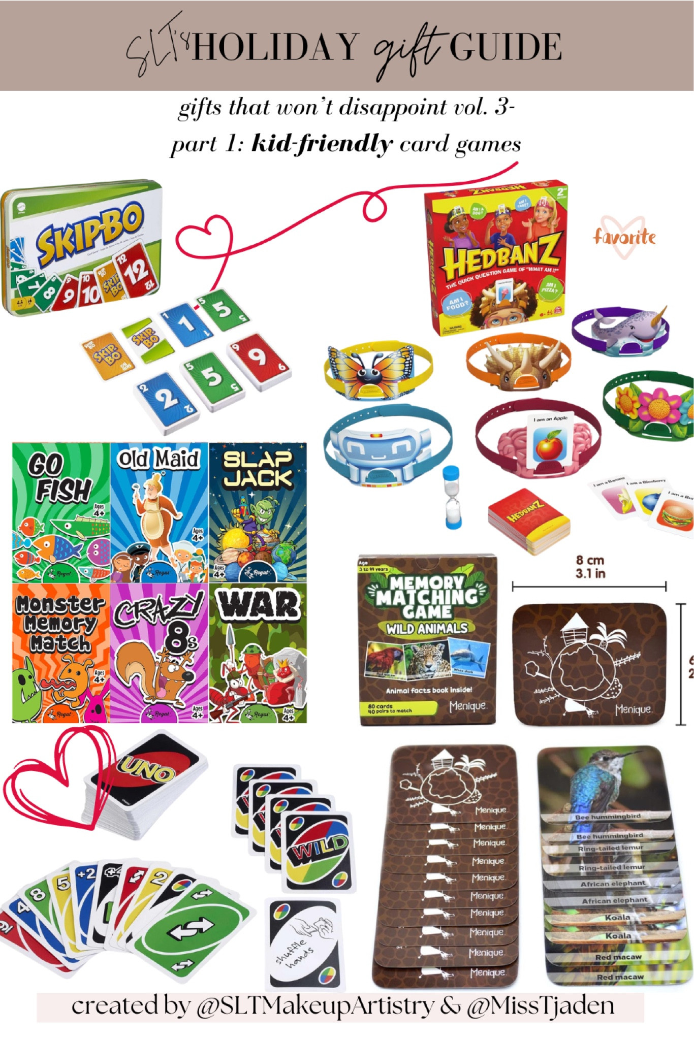 Need a gift for your grandchild, neighbor kid, or just a youngster in your family? Kid-friendly card games is a great gift idea! Learning the strategy behind different card games is awesome for brain development and stimulation. 

#LTKHoliday #LTKGiftGuide #LTKfamily