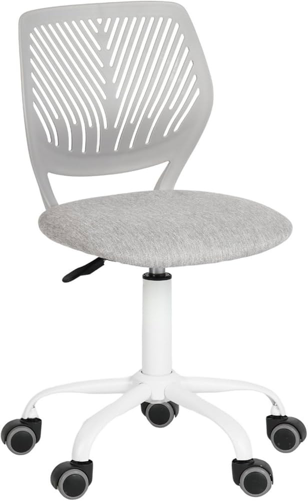 Homy Casa Armless Home Office Desk Chair, Colorful Task Chair with Soft Mesh Padded Cushion, Heig... | Amazon (US)