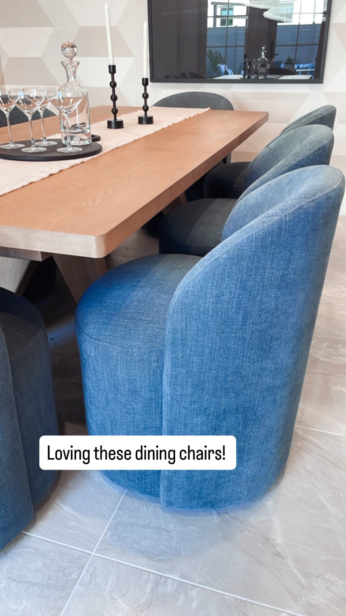 Upholstered dining chair with casters. Swivel dining chair available in multiple fabric options. Perfect for a formal dining room. 

#LTKHome #LTKSaleAlert