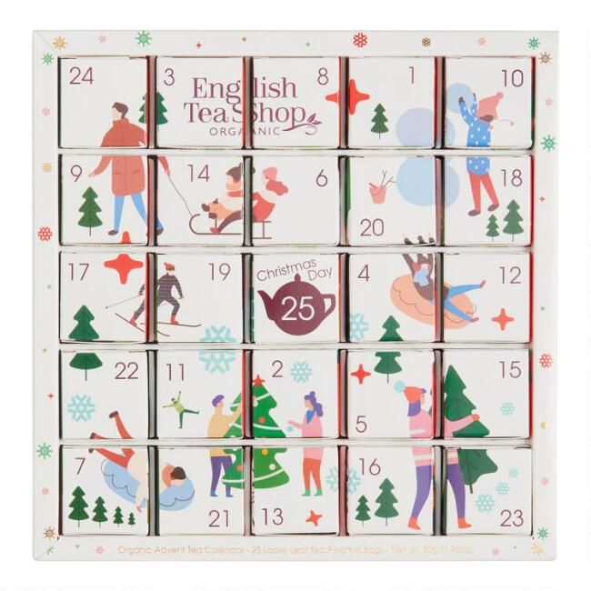 English Tea Shop Organic Tea Advent Calendar | World Market