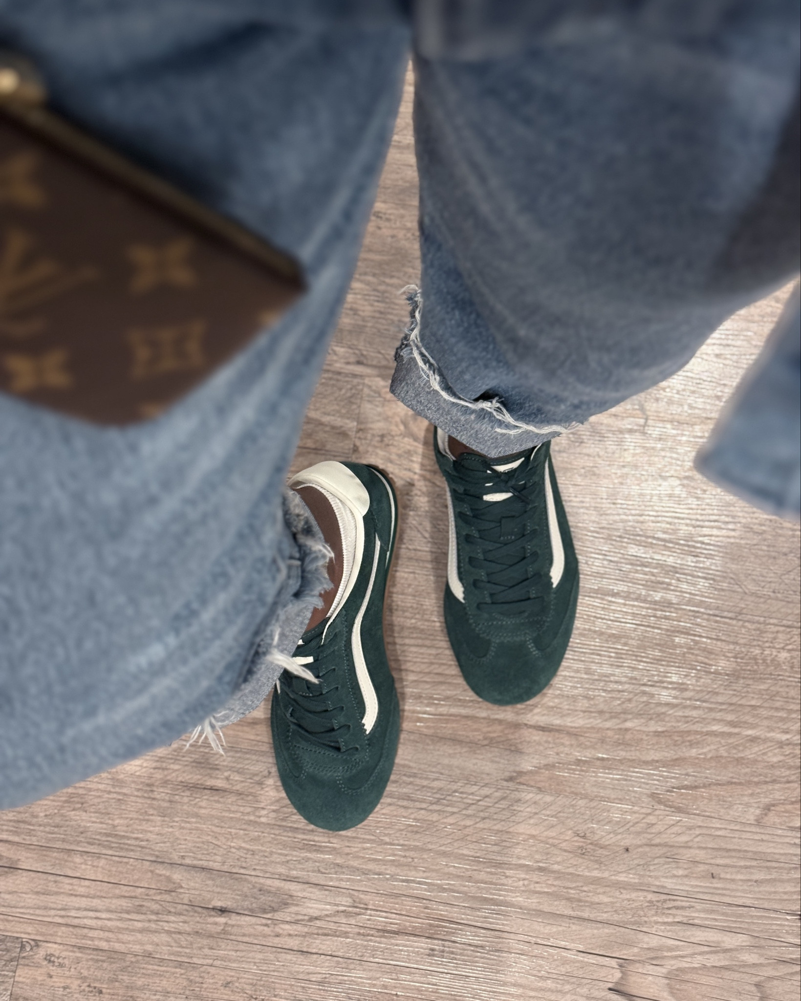 Green Vans yes please! So comfy and cute. I could walk all day on them  

#LTKActive #LTKootd #LTKgrwm
