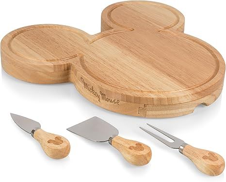 Disney Classic Mickey Mouse Cheese Board with Cheese Tools | Amazon (US)