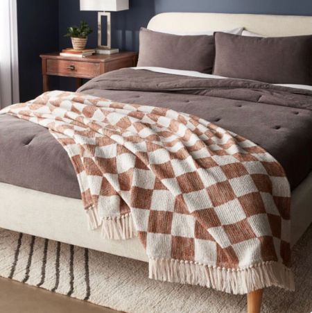 This gorgeous checkered throw will sell out. It’s gorgeous 

Brown Checkered throw blanket / target / threshold / bedroom / gift for home / neutral home decor / sell out risk

#LTKhome #LTKSeasonal #LTKGiftGuide