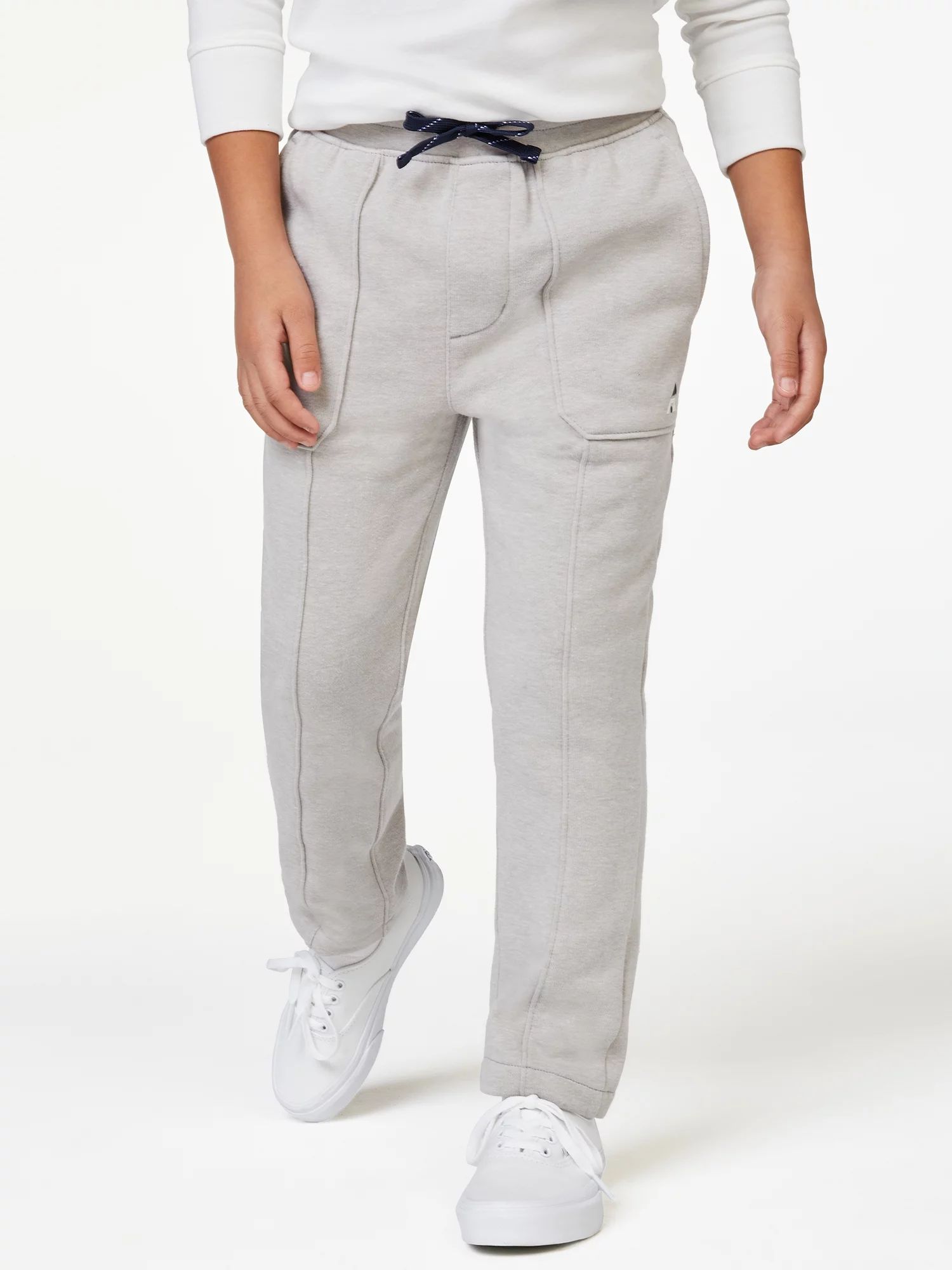 Free Assembly Boys Fleece Fatigue Pants, Sizes 4-18 | Walmart (US)