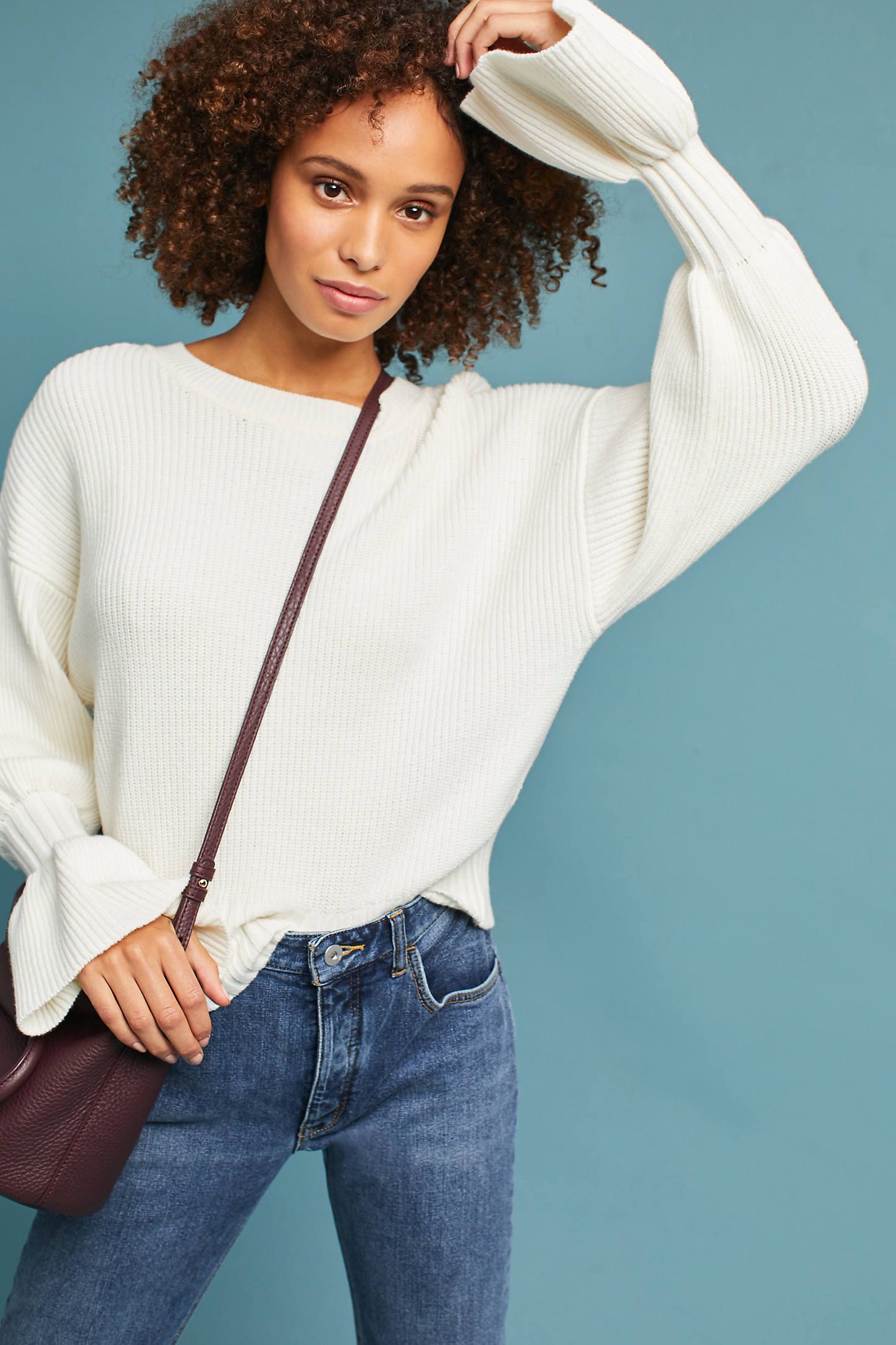 Well-Cuffed Sweater | Anthropologie (US)