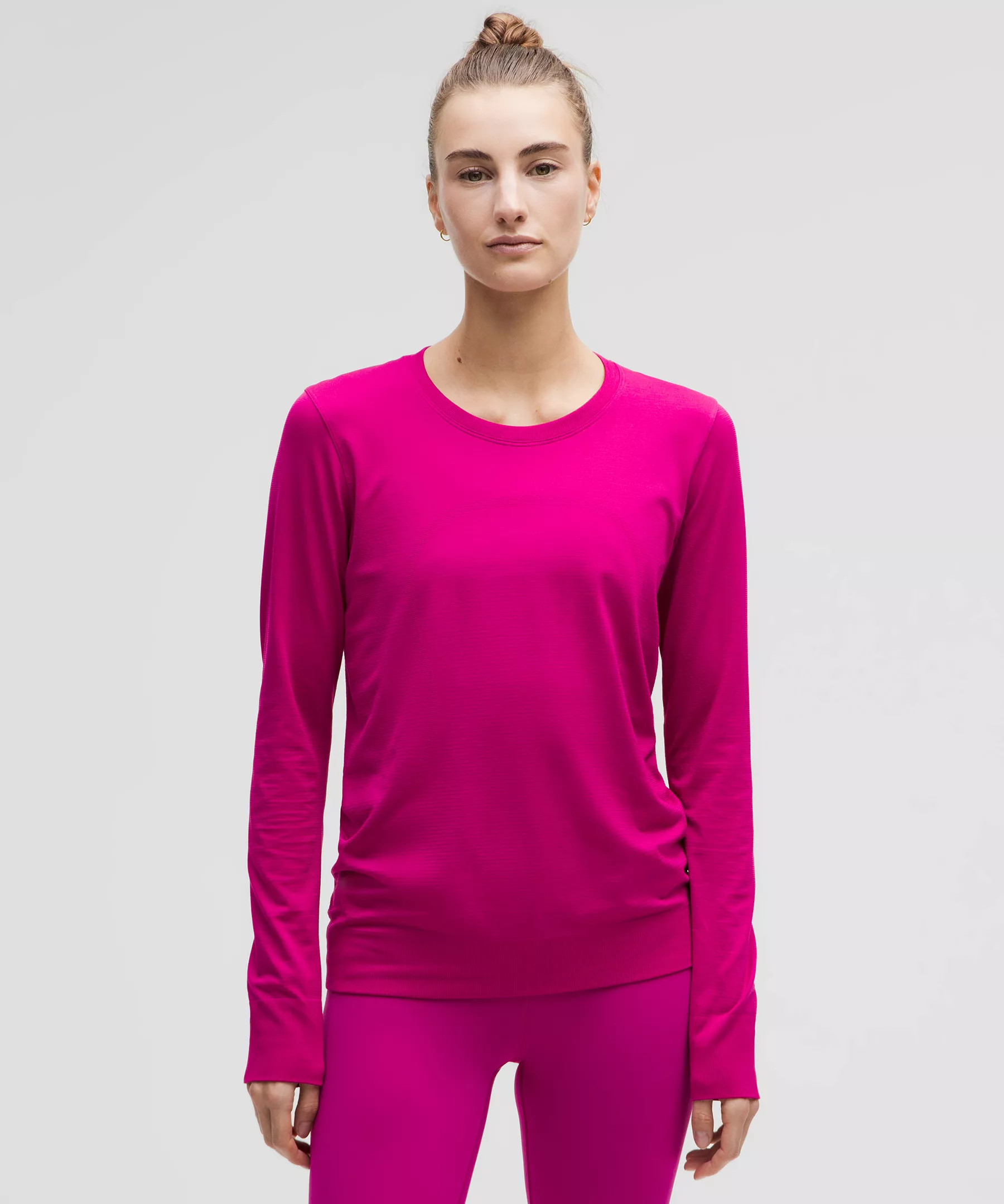 Swiftly Relaxed Long-Sleeve Shirt *Hip Length | Women's Long Sleeve Shirts | lululemon | Lululemon (US)