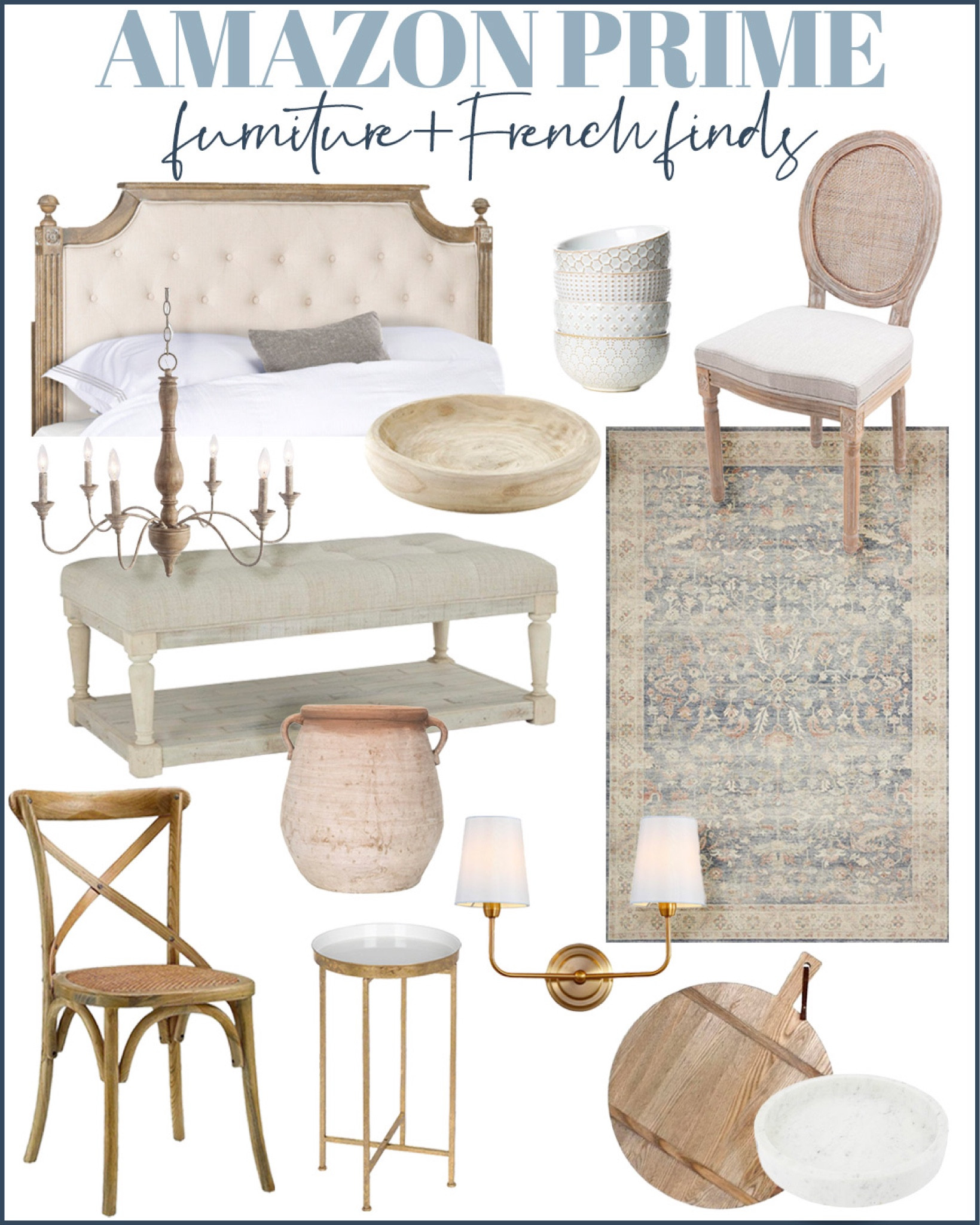 Amazon Prime French Farmhouse Finds including a gorgeous headboard for 50% off!

#homedecor #arearug #livingroomdecor #bedroom #coffeetable #headboard

#LTKunder50 #LTKhome #LTKxPrimeDay