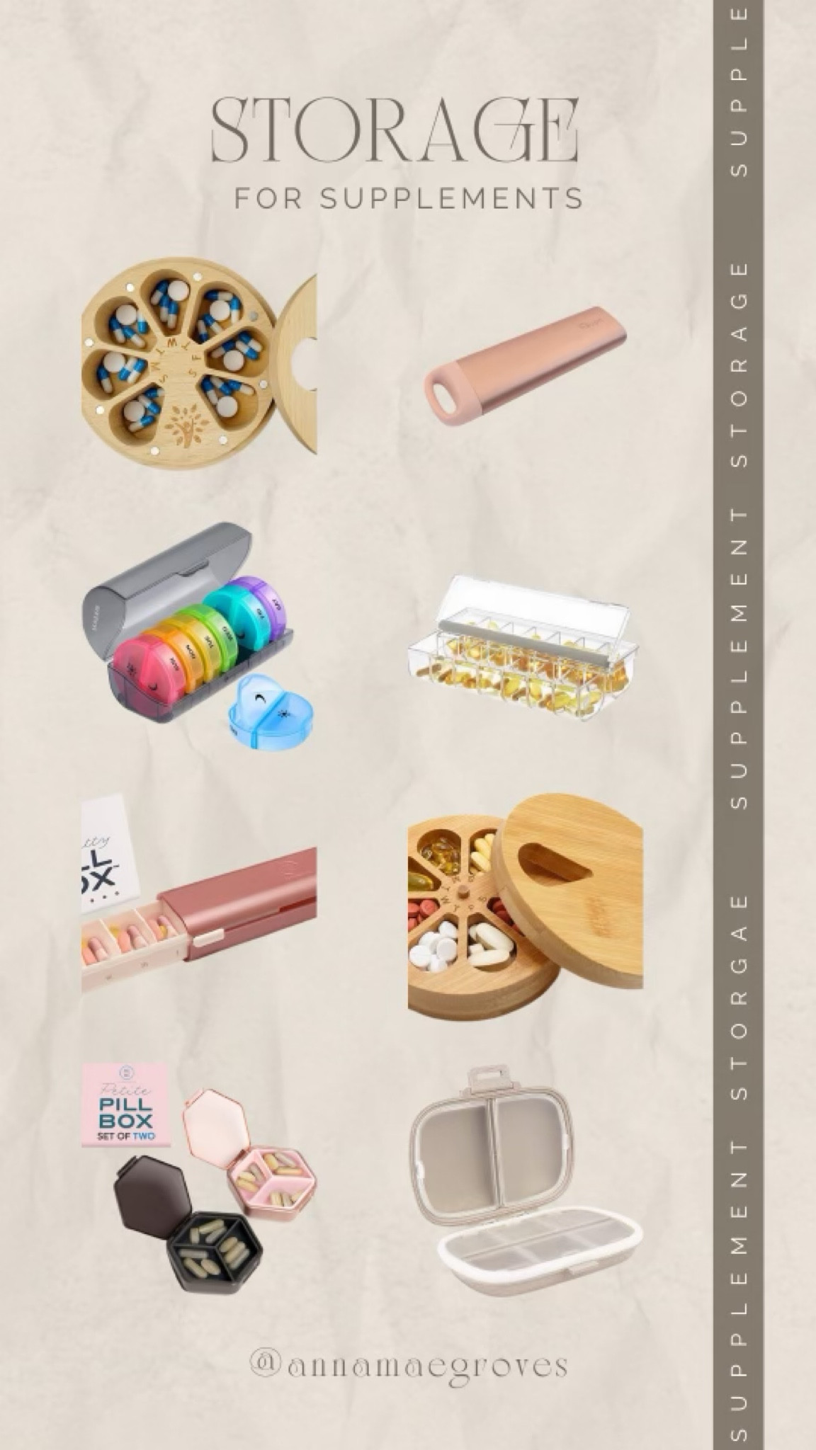 Supplement organization makes it so much easier to keep track - especially during travel. Which would you choose? 

#LTKtravel #LTKover40