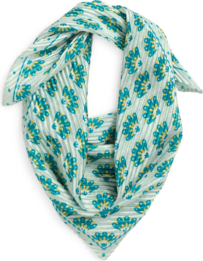 Pleated Satin Scarf | Nordstrom