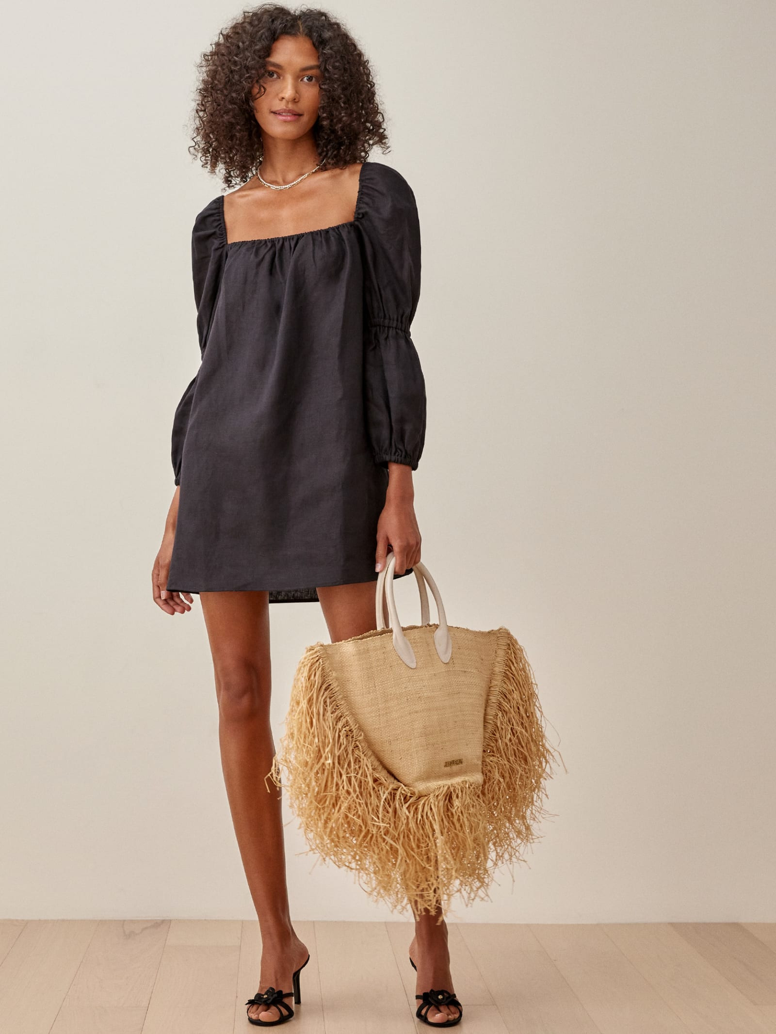 Jerri Linen Dress | Reformation (Global)