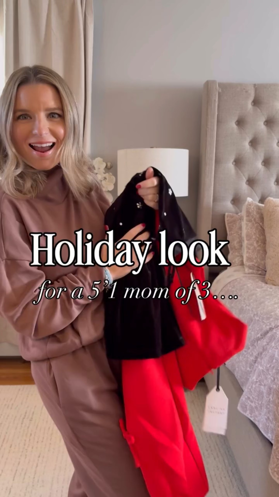 Quite literally obsessed with this dress + coat! ♥️ 🖤 

Comment DRESS for a 🔗! 

#petiteholiday #petitedress #holidaydress #outfitinspo #style petitefinds petitefriendly holiday Christmas Nye valentinesday holidayaccessories