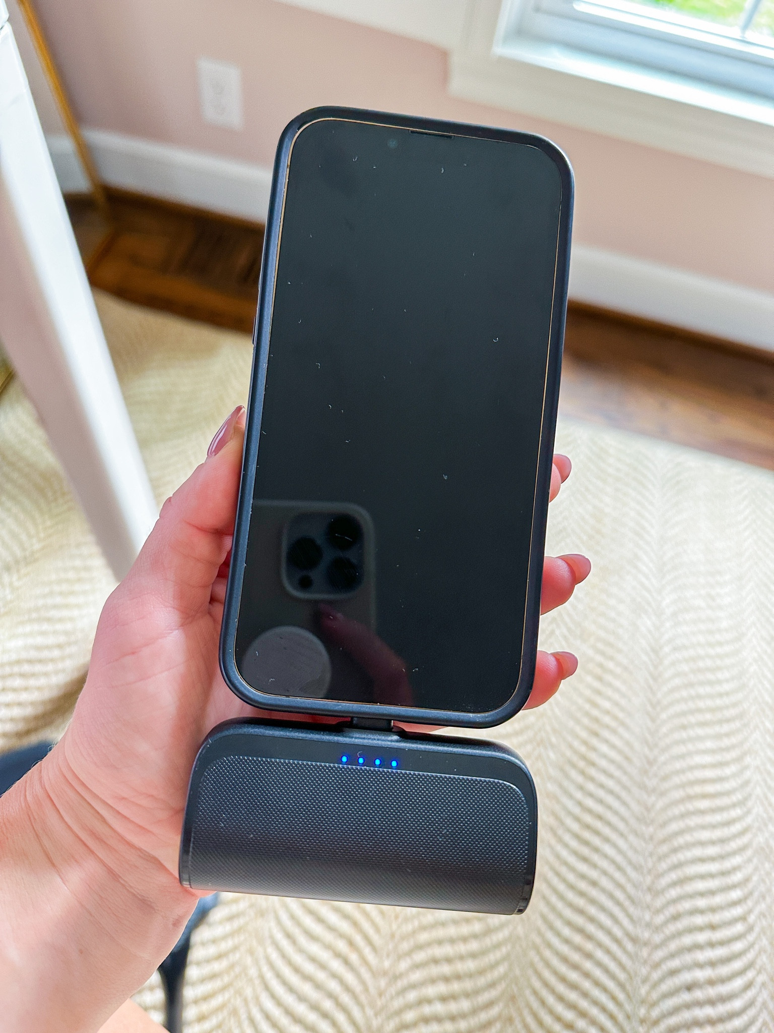 This phone charging block is small and doesn’t need a cord once it’s charged! It’s great for travel or busy days on the go! Makes a great stocking stuffer  

#LTKxPrime #LTKHoliday #LTKworkwear