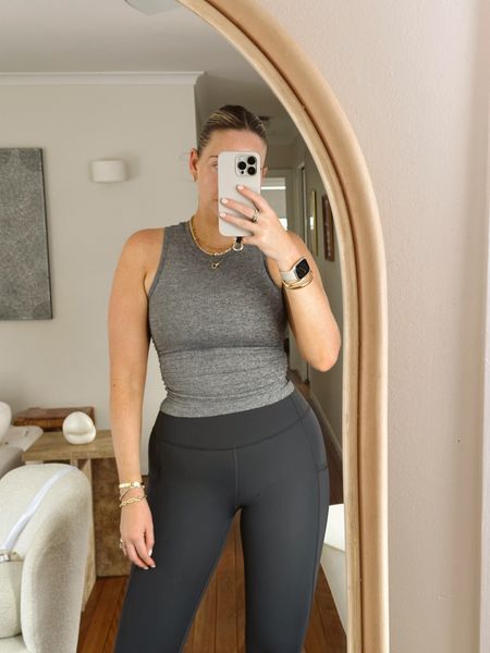 My new favourite workout set! Love this colour for a slight change from black, this is called graphite grey 

#LTKaustralia #LTKfitness #LTKstyletip