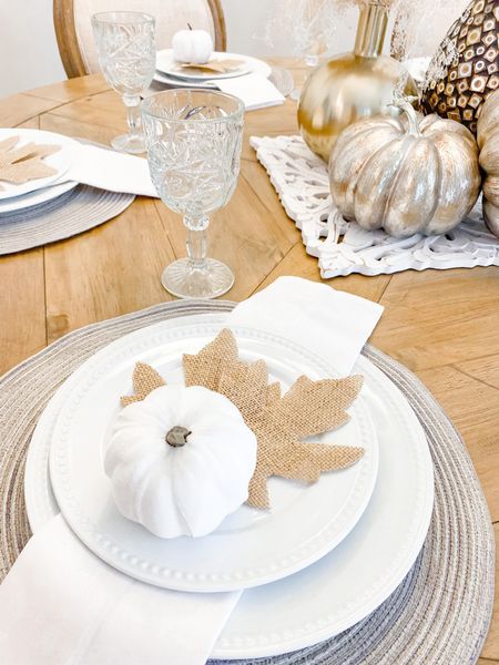 All the pretty neutrals. If you’ve been following me for any length of time you know I love neutral tones. #diningroom #fall #home #decor #fallsecor

Follow my shop @allaboutastyle on the @shop.LTK app to shop this post and get my exclusive app-only content!

#liketkit #LTKSeasonal #LTKhome #LTKU
@shop.ltk
https://liketk.it/3Rb0B