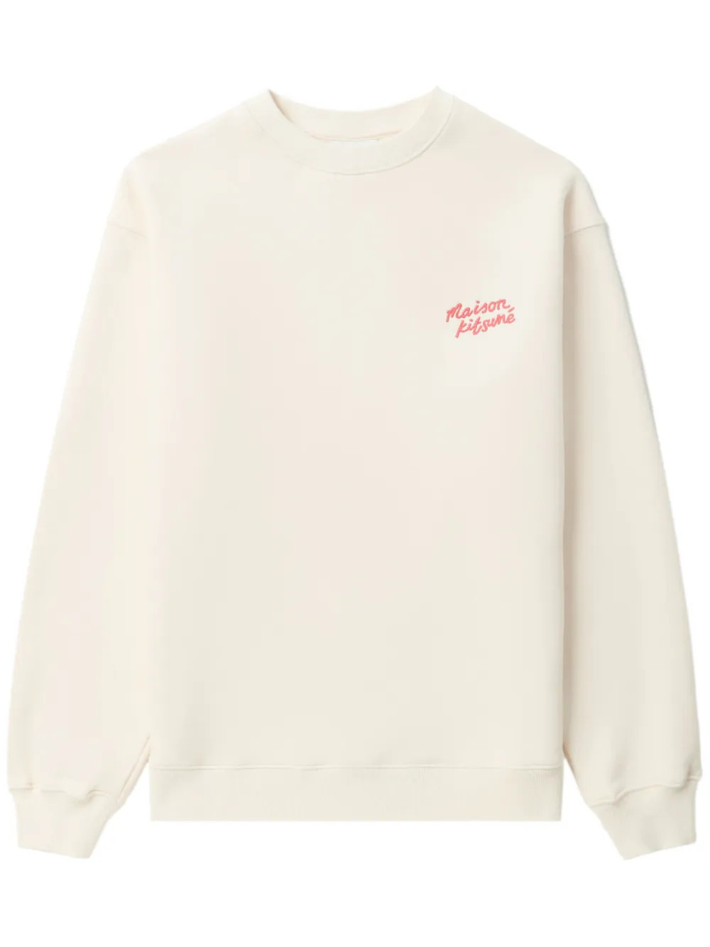 logo-embroidered cotton sweatshirt | Farfetch Global