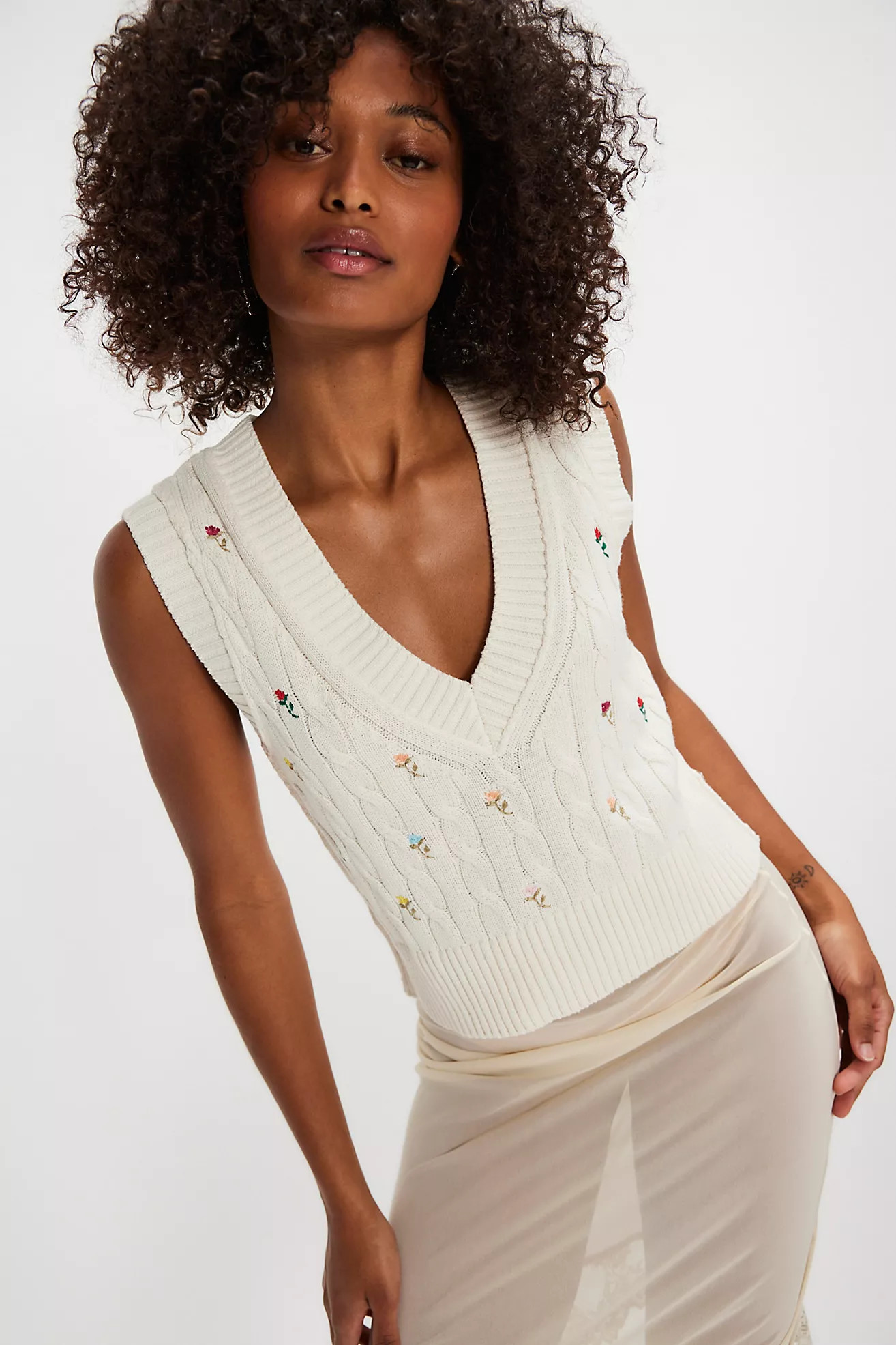 Plumeria Floral Vest | Free People (Global - UK&FR Excluded)