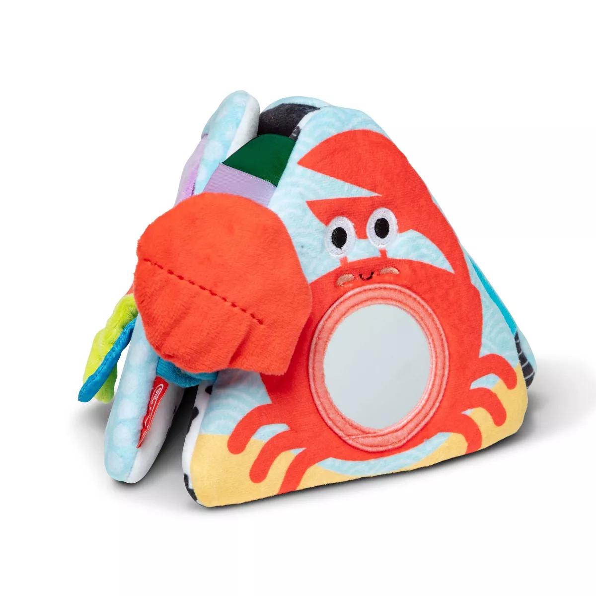 Melissa & Doug Tummy Time Triangle Baby Learning Toy - Ocean | Target