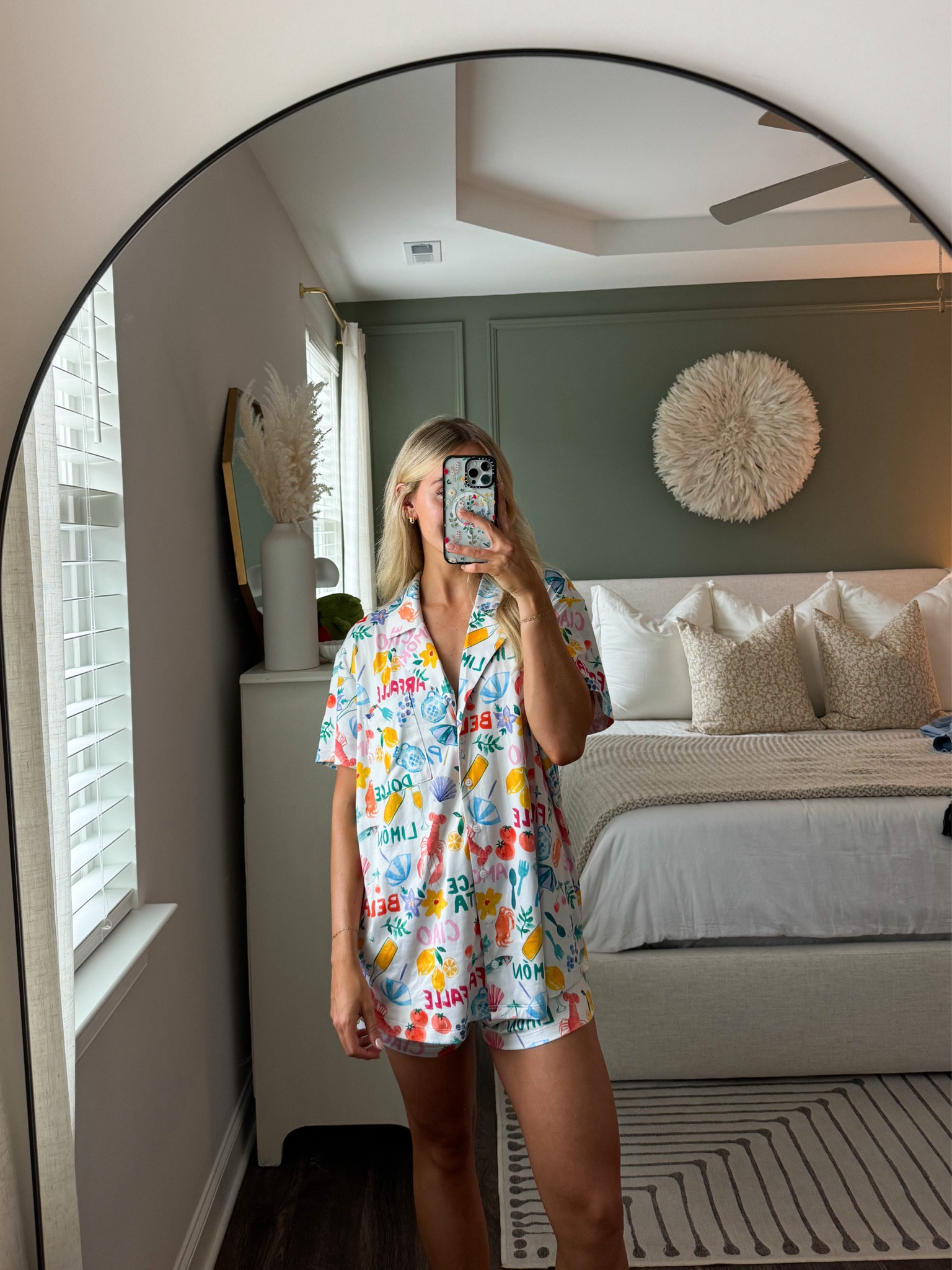 Summer pjs!! Wearing a medium (should have gotten a small) 

#LTKSeasonal