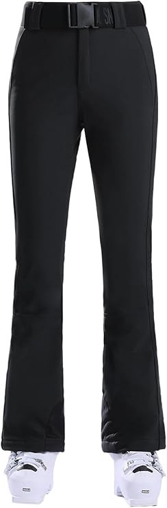 GSOU SNOW Ski Pants Women Snowboard Snow Pants Slim Insulated Warm Waterproof Windproof Winter Ou... | Amazon (US)