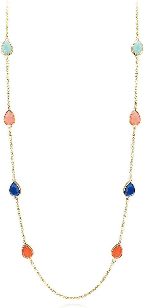 Long Necklace.  Amazon Jewelry | Amazon (US)