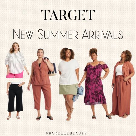 Target new Summer fashions arrivals. 

#LTKfindsunder50 #LTKplussize #LTKSeasonal