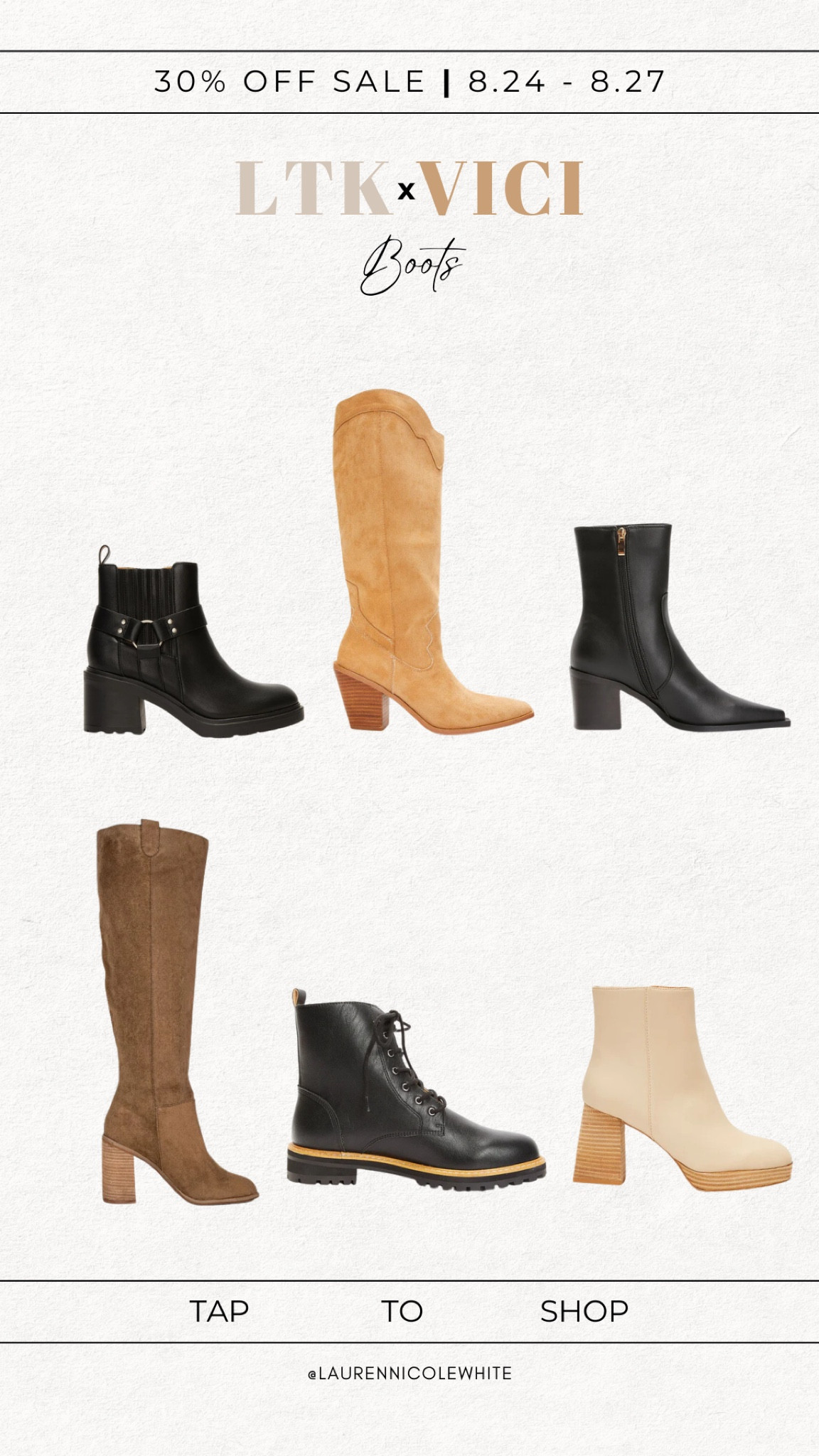 Fall boots from VICI for 30% off!

#LTKFallSale #LTKSeasonal #LTKxVICI