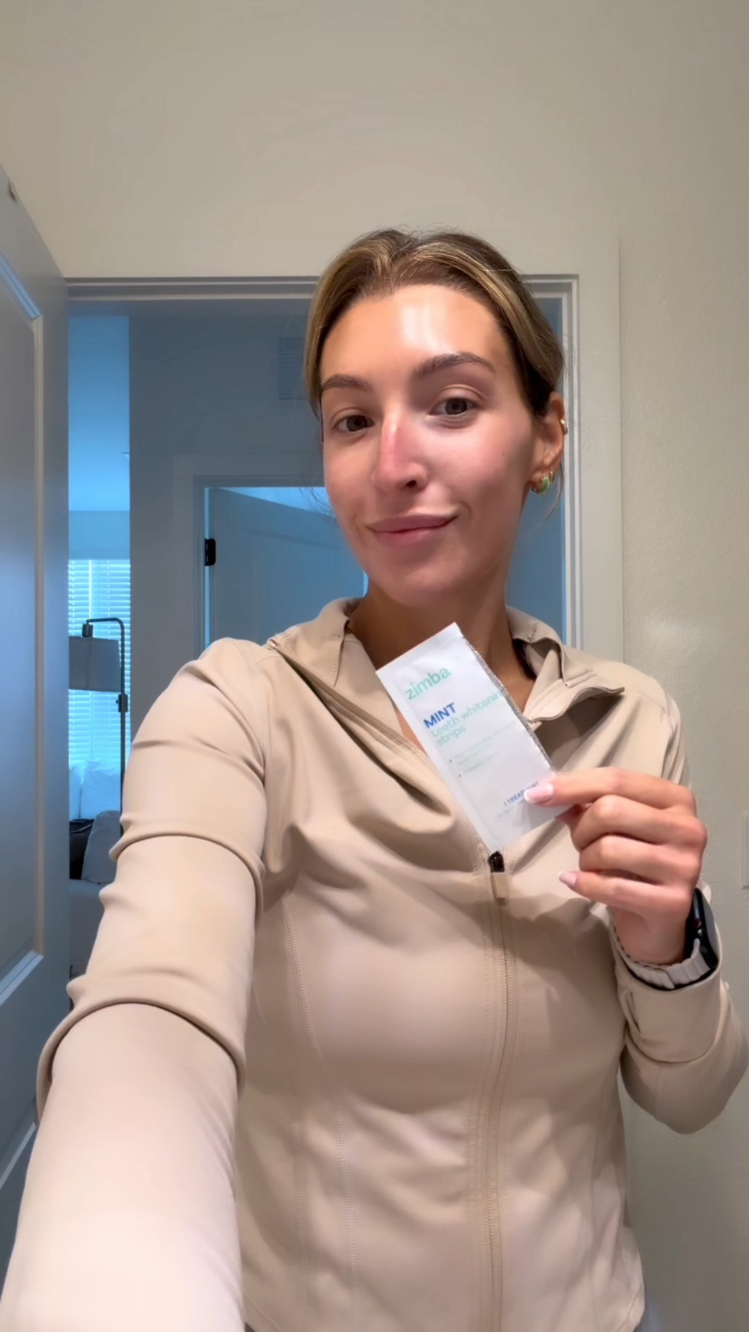 ✨ My easy at-home whitening secret 🤍 These Zimba Teeth Whitening Strips help brighten my smile without the sensitivity. Perfect for getting camera-ready, vacations, or just feeling a little more confident every day! 🦷✨ Tap to shop and see why they’re a staple in my routine. 💛 #LTKBeauty #LTKFinds #TeethWhitening #Zimba #BeautyFavorites #SmileBrighter