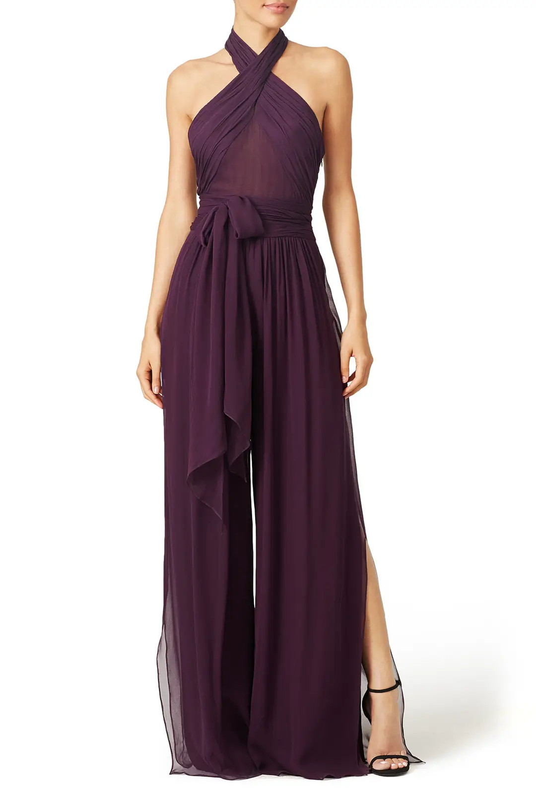 Purple Robbins Jumpsuit | Rent the Runway