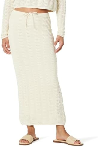 The Drop Women's Makayla Crochet Maxi Skirt | Amazon (US)