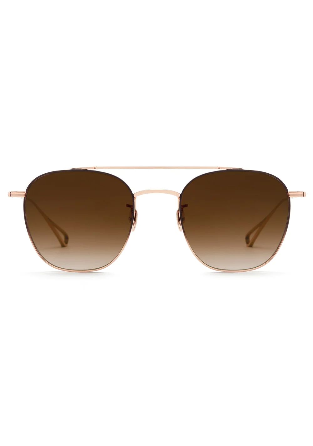 EARHART | Matte Black Fade to Rose Gold Titanium | KREWE Eyewear